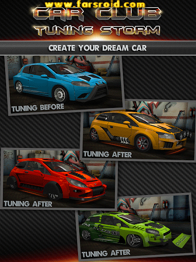 بازی مسابقات اتومبیلرانی Car Club:Tuning Storm v اندروید – 차 클럽: 튜닝 스톰 v 1.0 1
