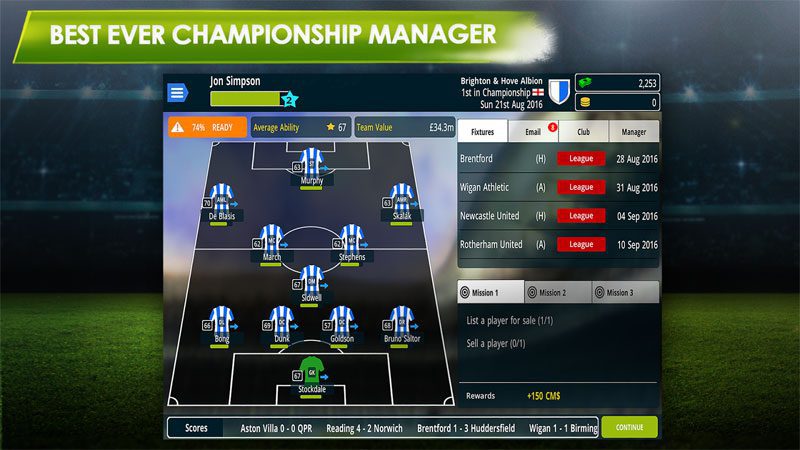 Championship Manager 17 – 챔피언십 매니저 17 1.3.1.807 버그판 4