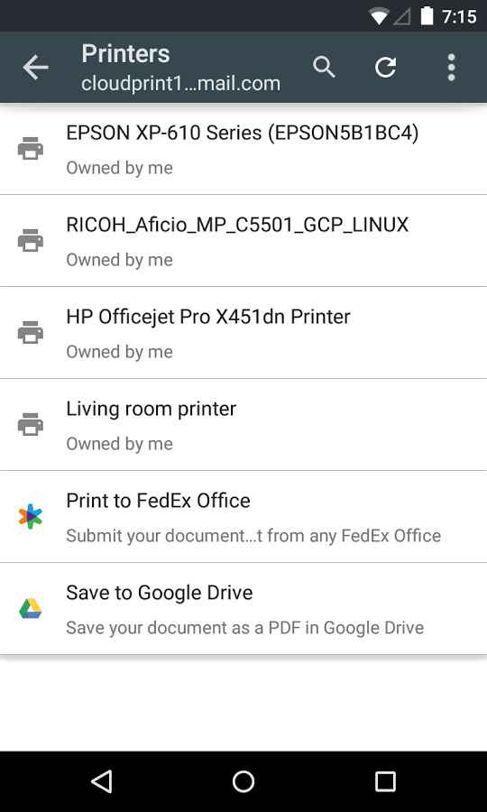 Cloud Print – 클라우드 프린트 1.42 2