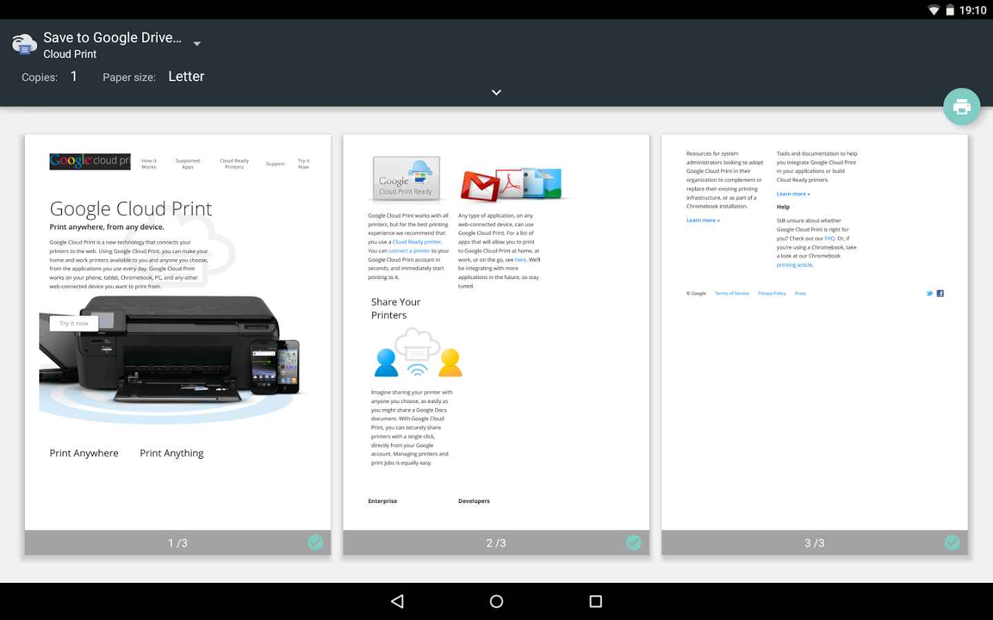 Cloud Print – 클라우드 프린트 1.42 5