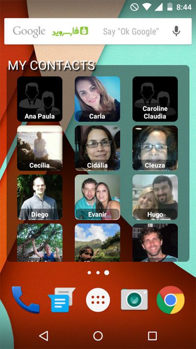 Contact Panel Widget – 연락처 패널 위젯 6.4.5 1