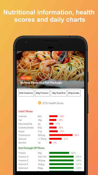 CookAid Recipes Nutrition – 쿡에이드 레시피 영양 2.2.2 8
