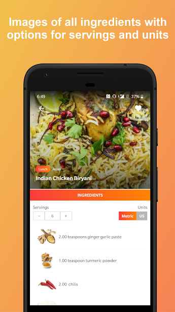 CookAid Recipes Nutrition – 쿡에이드 레시피 영양 2.2.2 1