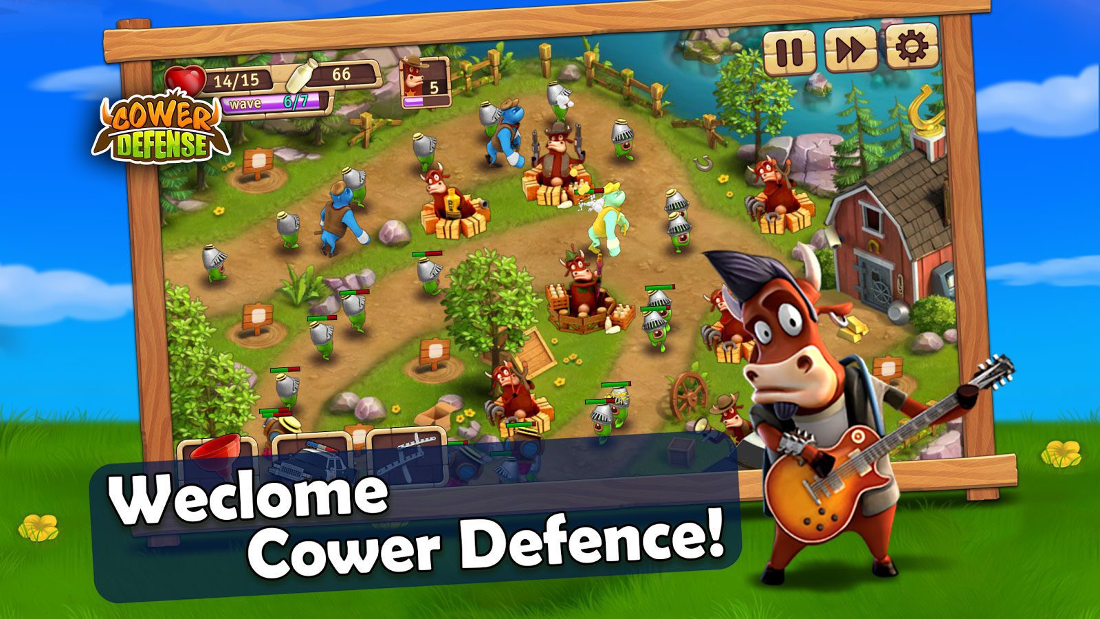 Cower Defense – 코워 방어 0.9.1 버그판 1