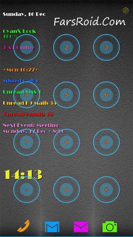 CyanX Lock – قفل صفحه های زیبای اندروید – 사이안X 잠금 – 아름다운 안드로이드 화면 잠금 1.4.0.2.9 3