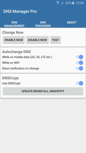DNS Manager Pro (DNSCrypt) – DNS 관리자 프로 (DNSCrypt) (프로) 1.8.0 6