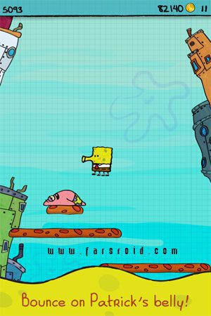 Doodle Jump SpongeBob – 두들 점프 스폰지밥 1.0 버그판 3