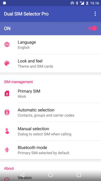 Dual SIM Selector PRO – 듀얼 SIM 선택기 PRO (프로) 2.9.0 3