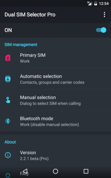 Dual SIM Selector PRO – 듀얼 SIM 선택기 PRO (프로) 2.9.0 4