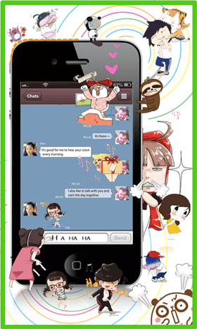 Emoticons for WeChat – 위챗 이모티콘 1.2 1