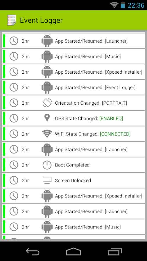 Event Logger PRO – برنامه ذخیره تمام رویداد ها اندروید ! – 이벤트 로거 PRO (프로) 1.3.3 7