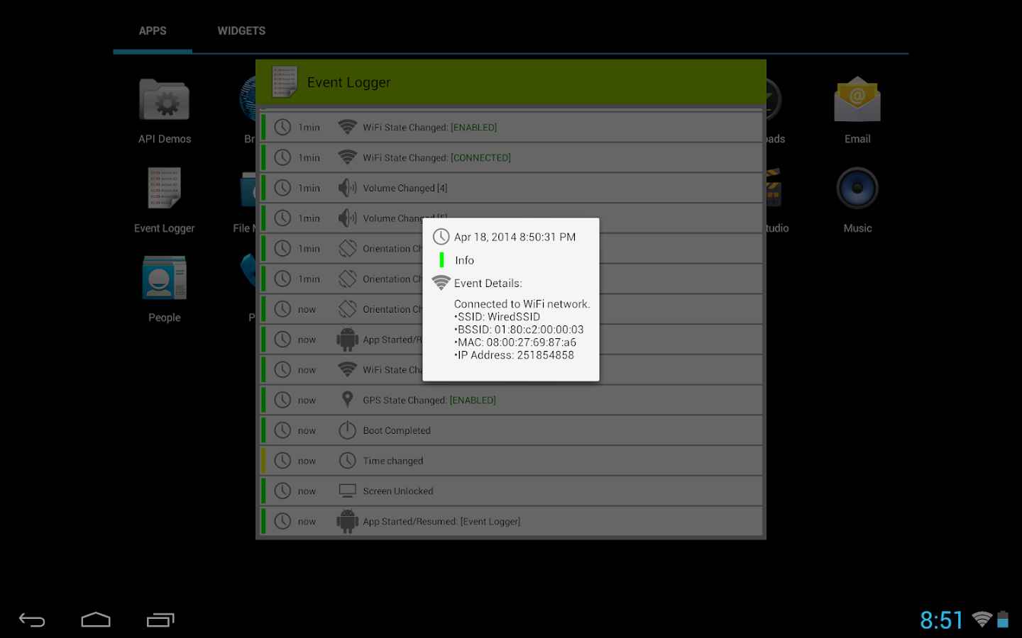 Event Logger PRO – برنامه ذخیره تمام رویداد ها اندروید ! – 이벤트 로거 PRO (프로) 1.3.3 4