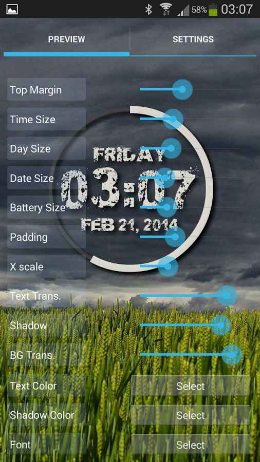 Extreme Clock Pro wallpaper – 익스트림 시계 프로 배경화면 (프로) 1.1 6