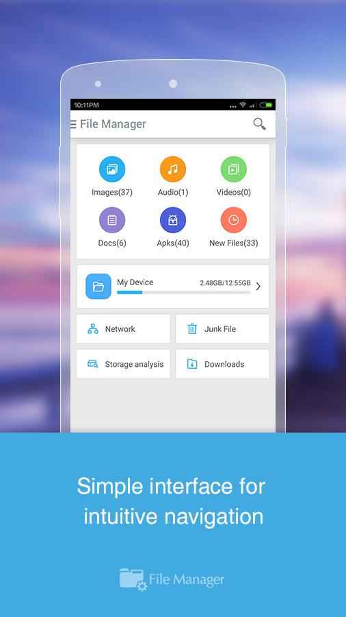File Manager (File transfer) – 파일 관리자 (파일 전송) 2.7.7 1