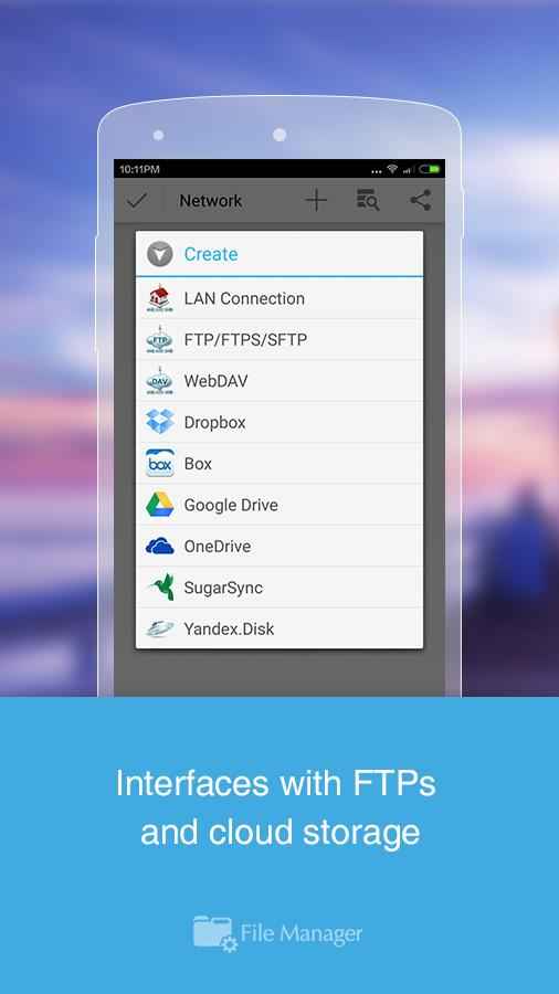 File Manager (File transfer) – 파일 관리자 (파일 전송) 2.7.7 3