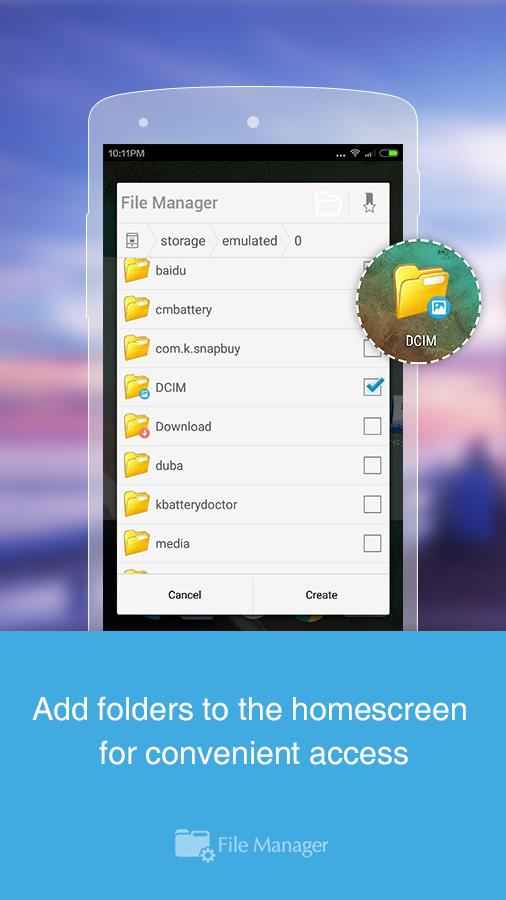 File Manager (File transfer) – 파일 관리자 (파일 전송) 2.7.7 4