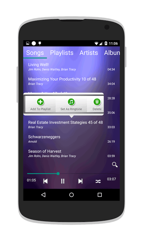 Financept Music Player Pro – 파이낸스펫 뮤직 플레이어 프로 (프로) 1.11 5