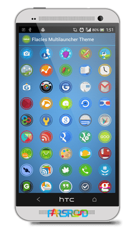 Flacles Multilauncher Theme – 플라클스 멀티런처 테마 1.0 1