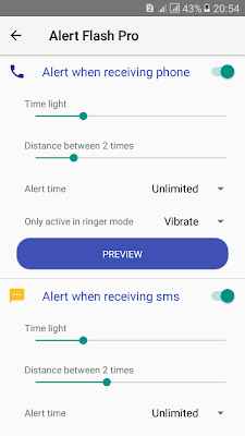 Flash Alerts Pro 2018 – 플래시 알림 프로 2018 (프로) 1.2 3