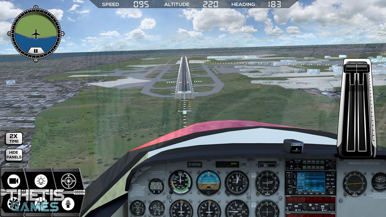 Flight Simulator FlyWings 2017 HD – 플라이트 시뮬레이터 플라이윙스 2017 HD 6.1.0 버그판 1