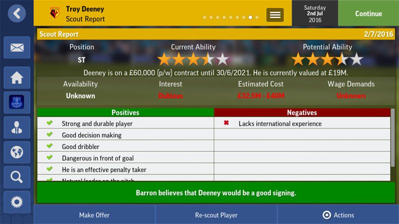 Football Manager Mobile 2017 – 풋볼 매니저 모바일 2017 8.0 2