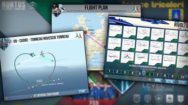 Frecce Tricolori Flight Sim – 프레체 트리콜로리 비행 시뮬레이터 1.0 버그판 3