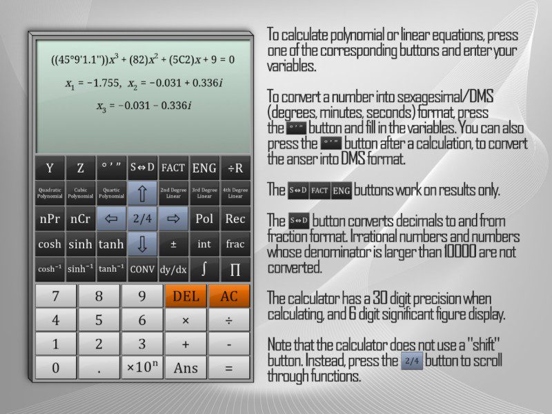 Full Scientific Calculator Pro – 풀 과학 계산기 프로 (프로) 1.83a 2