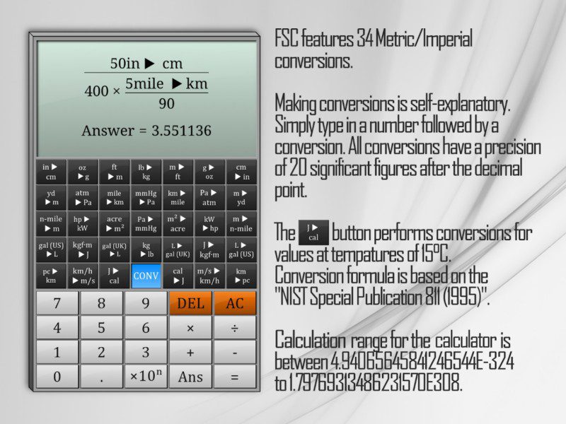 Full Scientific Calculator Pro – 풀 과학 계산기 프로 (프로) 1.83a 5