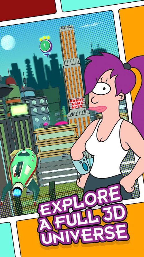 Futurama: Game of Drones – 퓨처라마: 드론의 게임 1.12.0 버그판 6