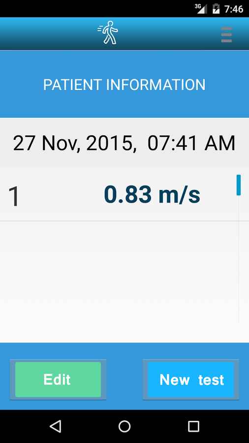 Gait Speed PT – 보행 속도 PT 1.0 4