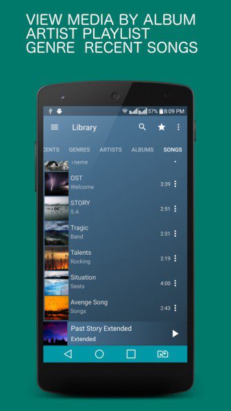 Ghost Music Player Pro – موزیک پلیر هوشمند و به روز اندروید – 고스트 뮤직 플레이어 프로 (프로) 2.4.4 1