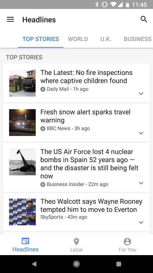 Google News & Weather – 구글 뉴스 및 날씨 3.5.3 1