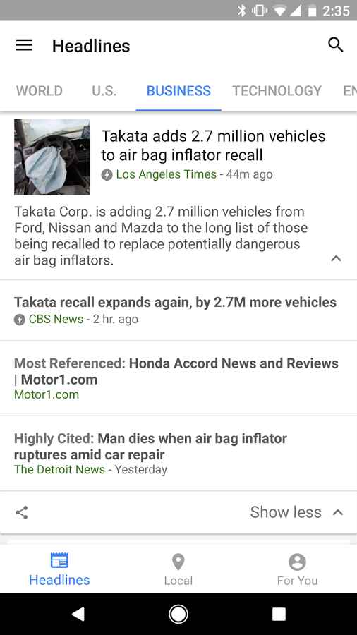 Google News & Weather – 구글 뉴스 및 날씨 3.5.3 4
