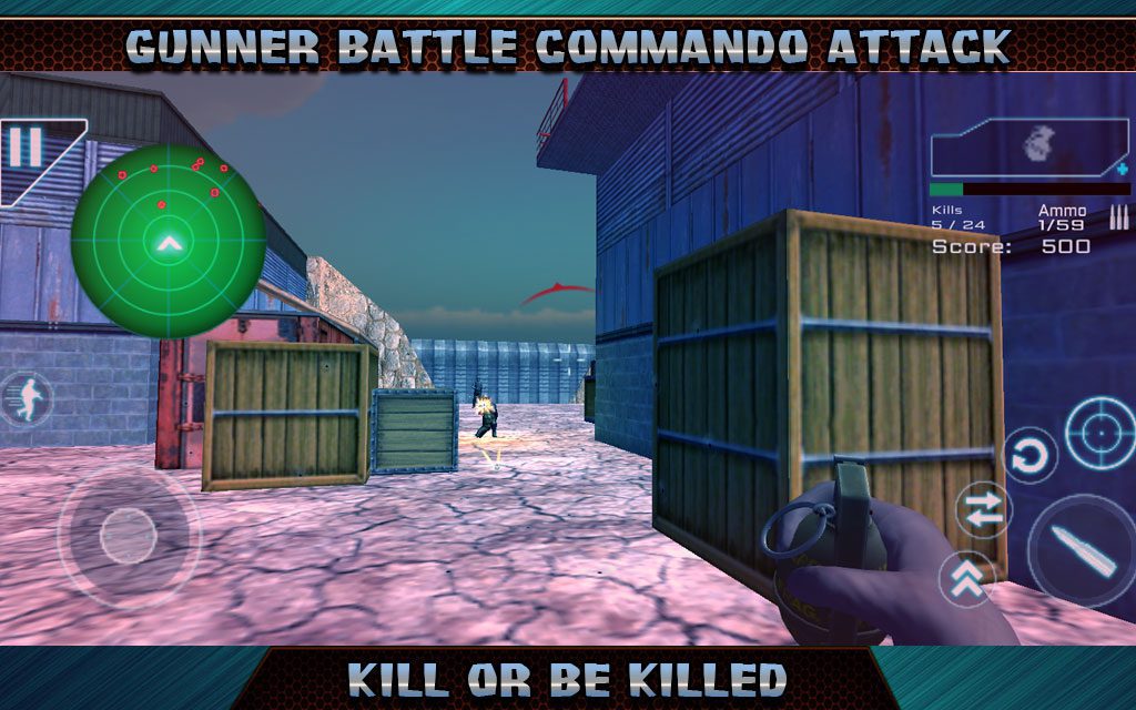 Gunner Battle Commando Attack – 건너 배틀 코만도 공격 5.58 버그판 2
