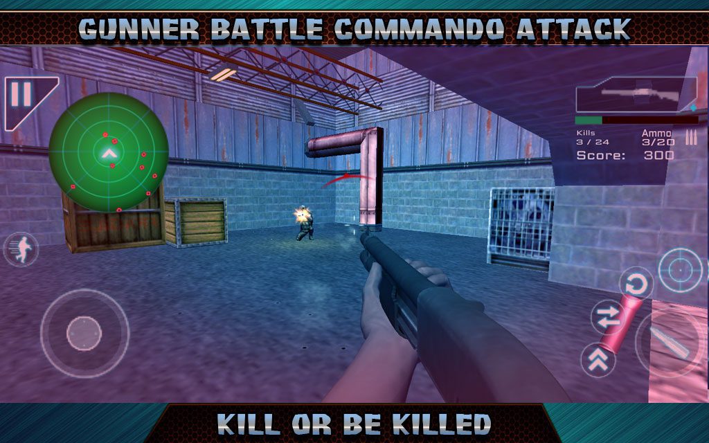 Gunner Battle Commando Attack – 건너 배틀 코만도 공격 5.58 버그판 3