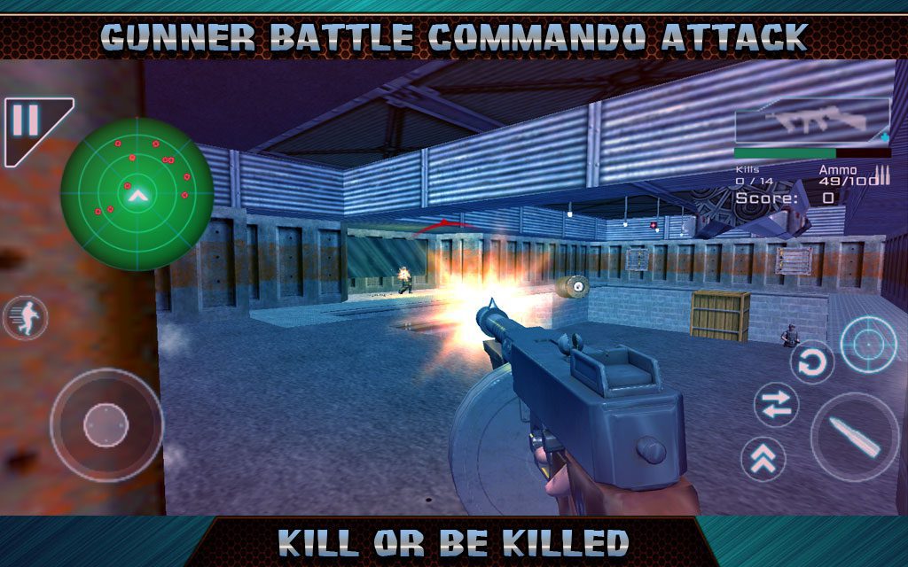 Gunner Battle Commando Attack – 건너 배틀 코만도 공격 5.58 버그판 4