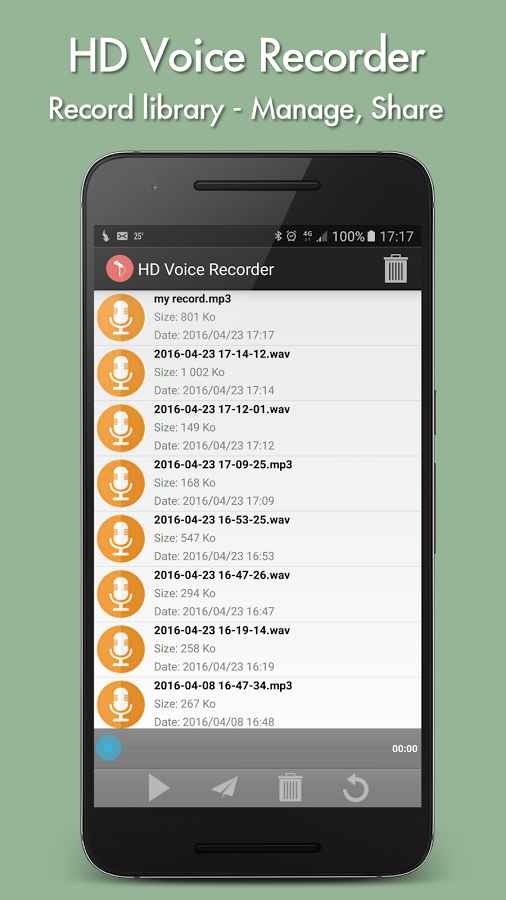 HD Voice Recorder PRO – HD 음성 녹음기 PRO (프로) 2.2 6