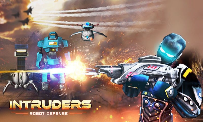 INTRUDERS: Robot Defense – 침입자: 로봇 방어 1.0 버그판 2