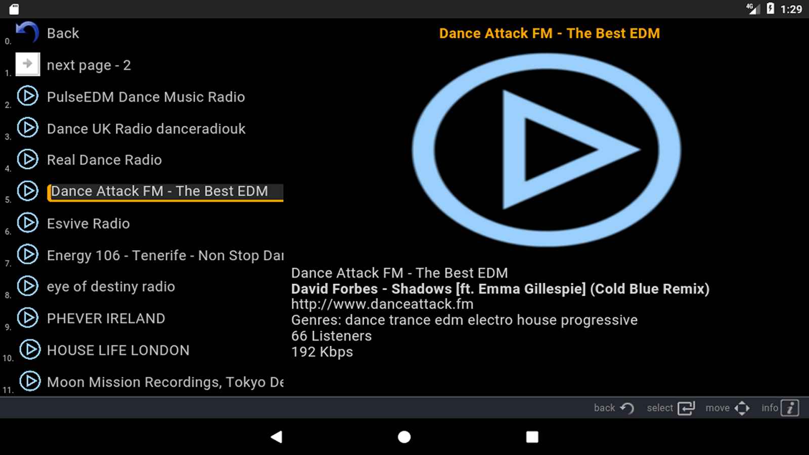 IRP (Internet Radio Player) – 인터넷 라디오 플레이어 2.1.6 7