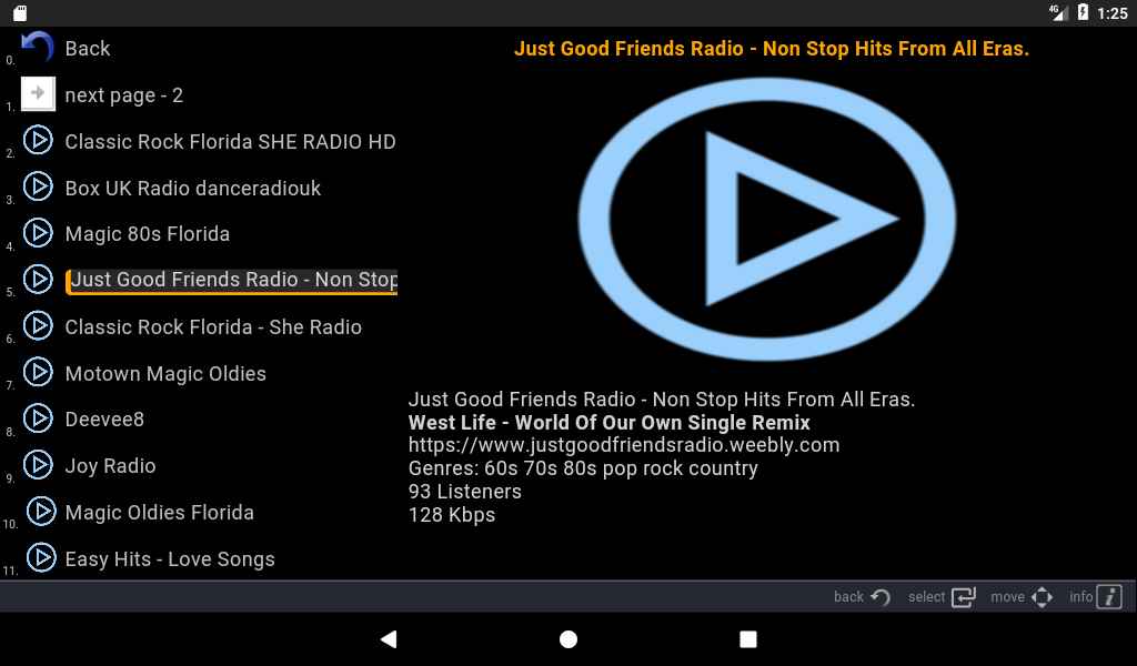 IRP (Internet Radio Player) – 인터넷 라디오 플레이어 2.1.6 1