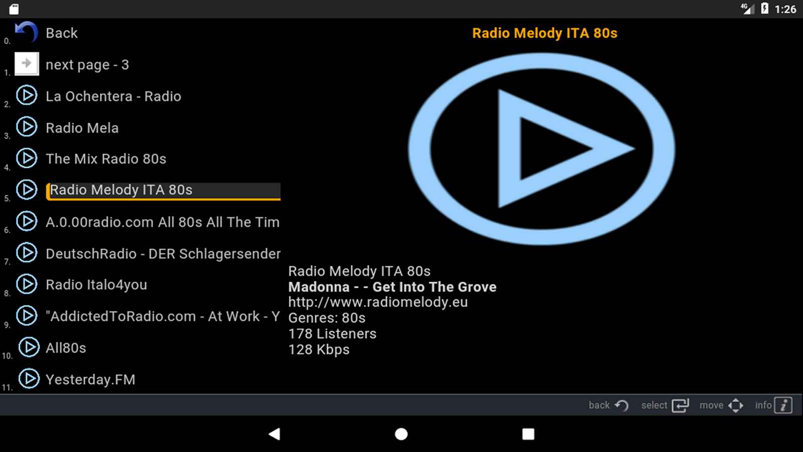 IRP (Internet Radio Player) – 인터넷 라디오 플레이어 2.1.6 3