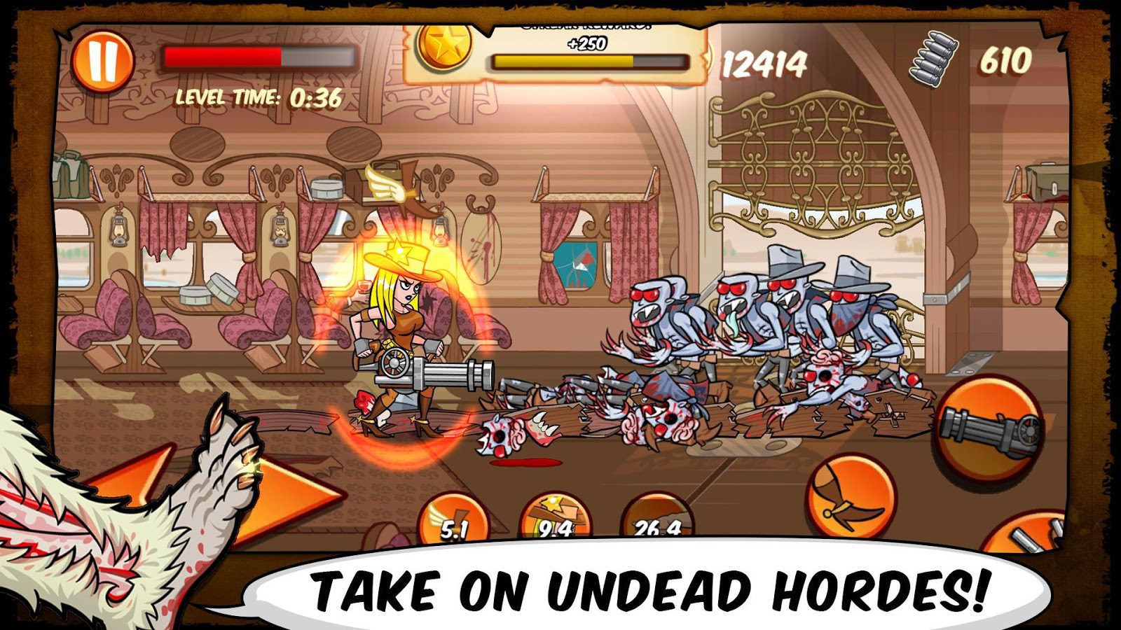Jane Wilde: Wild West Undead Arcade Shooter – 제인 와일드: 와일드 웨스트 언데드 아케이드 슈터 2.262 버그판 7