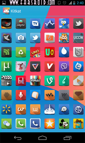 KitKat (Apex Nova Adw theme) – 킷캣 (Apex Nova Adw 테마) 1.0.2 3