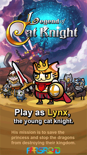 Legend of Cat Knight MOD – 고양이 기사 전설 MOD 1.0.0 버그판 1