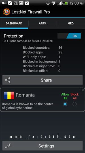 LostNet Firewall Pro – 로스트넷 방화벽 프로 (프로) 1.7.2 3