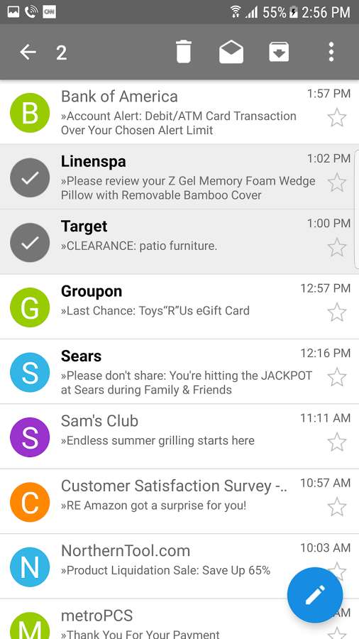 Mail Pro -> All Email Providers – 메일 프로 -> 모든 이메일 제공업체 (프로) 5.123 3