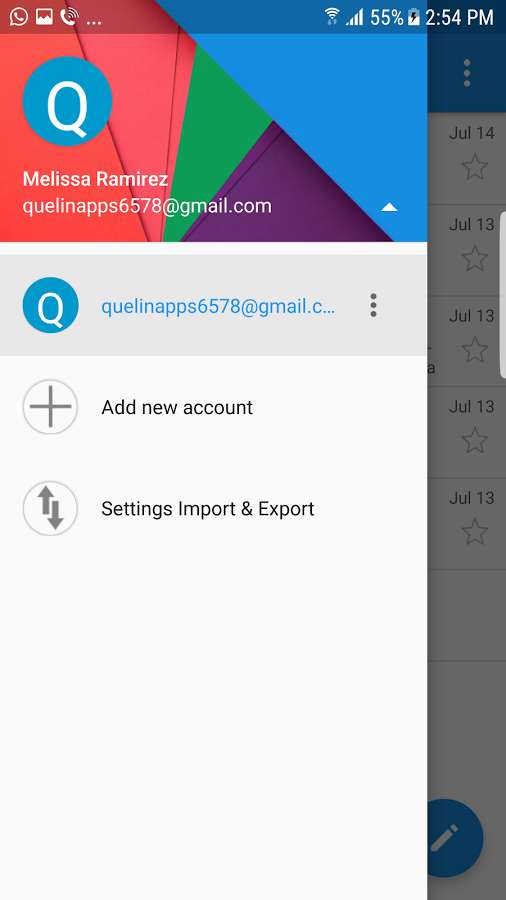 Mail Pro -> All Email Providers – 메일 프로 -> 모든 이메일 제공업체 (프로) 5.123 4