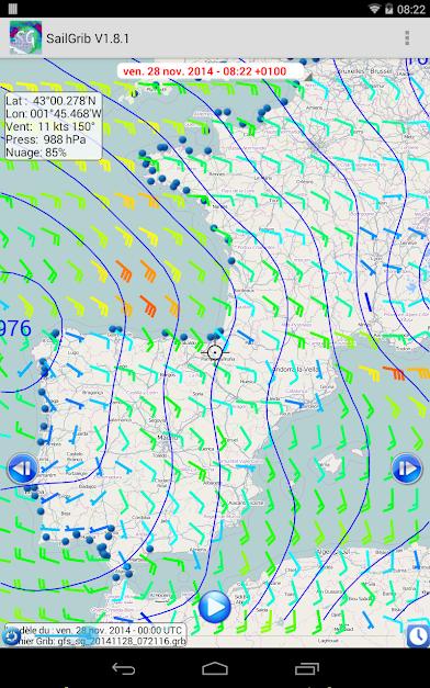 Marine Weather | SailGrib – 해양 날씨 | 세일그립 2.0.1 10