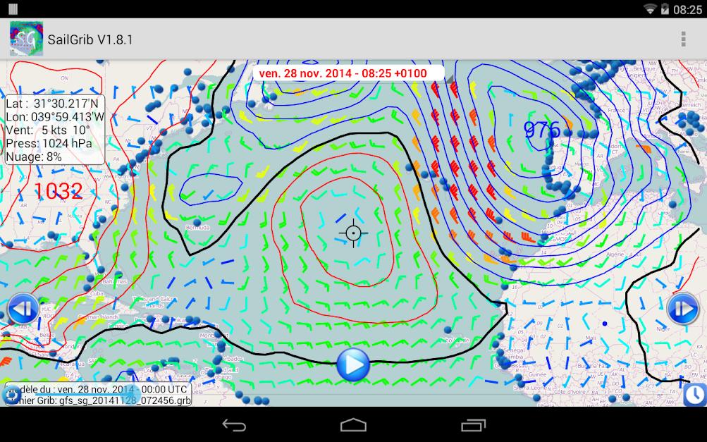 Marine Weather | SailGrib – 해양 날씨 | 세일그립 2.0.1 12