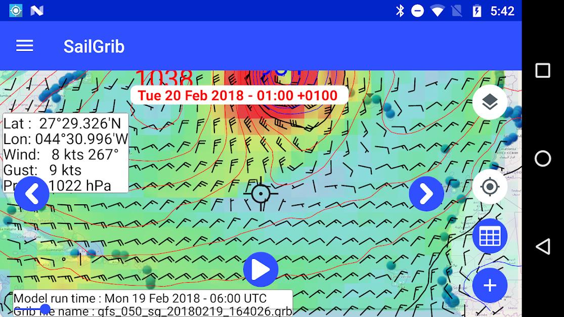 Marine Weather | SailGrib – 해양 날씨 | 세일그립 2.0.1 8